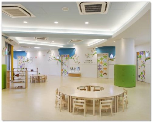 新宿三つの木保育園もりさんかくしかく